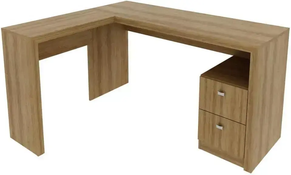 2. Mesa 2 Gavetas ME4129 - Tecno Mobili